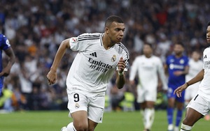 Mbappe ghi bàn đẳng cấp giúp Real Madrid ‘phả hơi nóng’ vào Barca