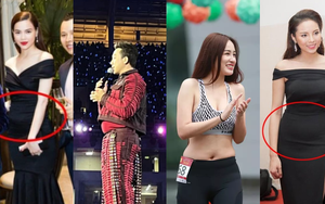 Loạt ảnh 'dìm' dáng sao Việt: Trấn Thành than trời, dáng đẹp như Hà Hồ, Kỳ Duyên cũng khó 'thoát'