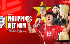 Nhận định, soi tỷ lệ Việt Nam vs Philippines 20h hôm nay 18/12, vòng bảng AFF Cup 2024