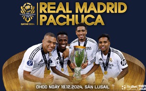 Nhận định, soi tỷ lệ Pachuca vs Real Madrid 0h00 ngày 19/12, FIFA Intercontinental Cup 2024