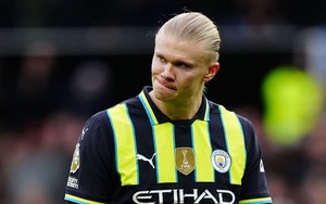 Khi không ghi bàn, Haaland chẳng biết làm gì