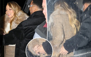 Mariah Carey và Anderson .Paak lại nắm tay tình tứ tại Aspen