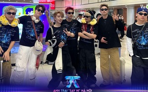 Dàn sao 'Anh trai Say Hi' đổ bộ sân bay, hứa hẹn khuấy đảo Thủ đô trong Concert 3