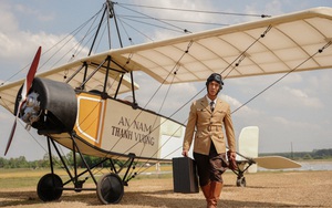 Chiếc máy bay gây sốt khi được bày tại buổi ra mắt phim 'Công tử Bạc Liêu'