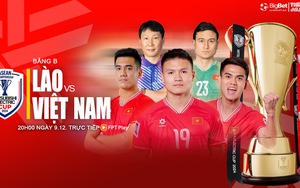 Nhận định, soi tỷ lệ Việt Nam vs Lào 20h00 hôm nay 9/12, vòng bảng AFF Cup 2024