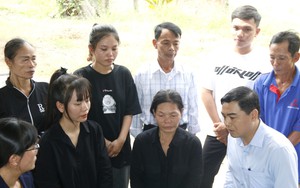 Lãnh đạo tỉnh Bình Thuận thăm hỏi, động viên gia đình các liệt sỹ hy sinh khi làm nhiệm vụ