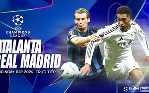 Nhận định, soi tỷ lệ Atalanta vs Real Madrid 3h hôm nay 11/12, cúp C1 châu Âu