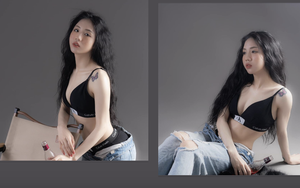 Thanh Nhã dịu dàng với áo dài, Trần Thị Duyên hở bạo khác lạ trong bộ ảnh đón Tết