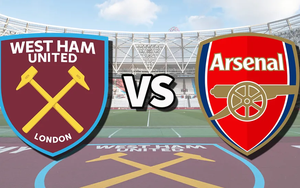 Link xem trực tiếp bóng đá West Ham vs Arsenal (21h00 hôm nay), vòng 24 Ngoại hạng Anh