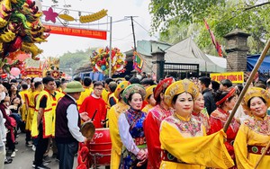 Tưng bừng Lễ hội rước pháo Đồng Kỵ