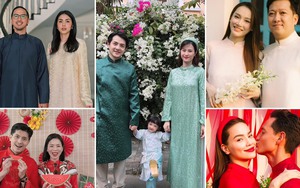 Lệ Quyên, Hà Hồ... và loạt sao Việt diện áo dài rực rỡ Tết Giáp Thìn