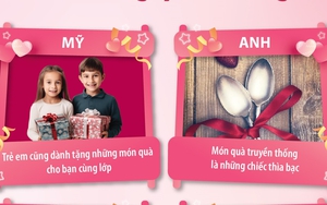 Valentine vòng quanh thế giới