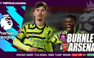 Nhận định Burnley vs Arsenal, Ngoại hạng Anh vòng 25 (22h00 hôm nay)
