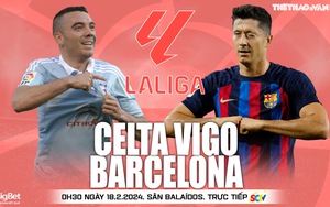 Nhận định bóng đá Celta Vigo vs Barcelona, La Liga vòng 25 (00h30 hôm nay 18/2)