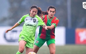 Huỳnh Như xử lý bóng cực mượt tại trời Âu, được CĐV khen 'đỉnh của đỉnh'