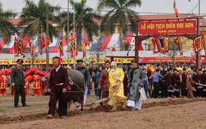 Tưng bừng khai hội Tịch điền Đọi Sơn Xuân Giáp Thìn 2024