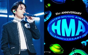 Đang trong quân ngũ, V BTS vẫn chiến thắng 3 giải tại Hanteo Music Awards lần thứ 31