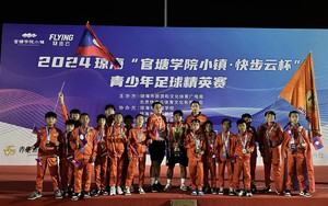 Đội bóng Lào vô địch ở Trung Quốc sau khi thắng chủ nhà 25-0, fan ngơ ngác 'bóng chuyền hay bóng rổ'