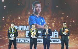 Giọt nước mắt của tân Quả bóng vàng futsal Việt Nam 