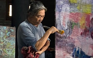 Họa sĩ Lã Quý Tùng và câu hỏi 'Trừu tượng là gì?' 