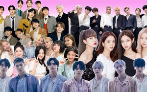 Top 20 nghệ sĩ K-pop được xếp hạng theo lượt phát sóng quốc tế