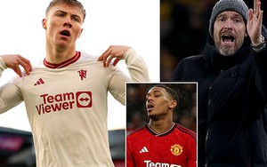 Hojlund chấn thương, Ten Hag vẫn bảo vệ quyết định không mua thêm tiền đạo của MU