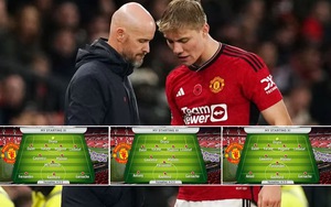 MU sẽ đá với đội hình nào khi Hojlund chấn thương?