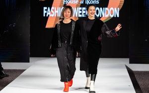 NTK La Phạm mang thổ cẩm Việt lên sàn diễn thời trang London