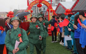 Gần 4.500 thanh niên Thủ đô lên đường nhập ngũ