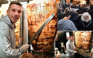 Cựu sao Arsenal giàu to nhờ kinh doanh bánh mì kebab