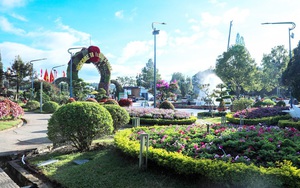 Trưng bày gần 2.000 tác phẩm trong Hội hoa Xuân Đà Lạt