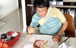 Xông đất 'họa sĩ trẻ' Huỳnh Dũng Nhân: 2 năm 2.000 chân dung