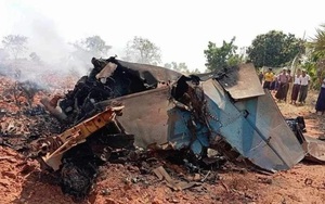 Rơi máy bay quân sự ở Myanmar do lỗi kỹ thuật