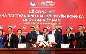 Acecook Việt Nam nâng cấp gói tài trợ các ĐTQG Việt Nam lên mức cao nhất