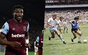 Dẫn bóng từ sân nhà rồi ghi bàn, ngôi sao Ngoại hạng Anh được ví với Maradona