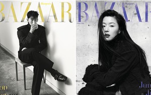 Son Heung Min sánh đôi Jun Ji Hyun trên bìa tạp chí, hé lộ chuyện giải nghệ