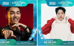 Giải Cống hiến lần 18 - 2024: Những chàng trai trẻ 'gây bão' làng nhạc
