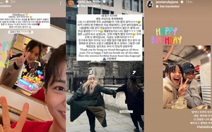 Các cô gái Blackpink gửi lời chúc ngọt ngào tới Lisa nhân sinh nhật lần thứ 27