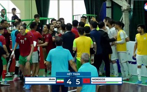 Xô xát bất ngờ ở giải futsal quốc tế TP.HCM, lực lượng an ninh phải can thiệp