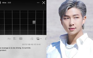 RM BTS tái xuất MXH, đăng bài khiến netizen ngưỡng mộ