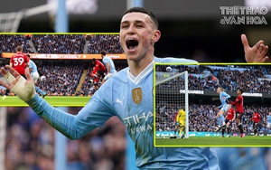 Foden lập cú đúp che mờ siêu phẩm của Rashford và khoảnh khắc đáng quên của Haaland