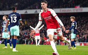 Kai Havertz tỏa sáng, Arsenal lên đỉnh Ngoại hạng Anh, sáng cửa vô địch nhờ một thống kê ấn tượng