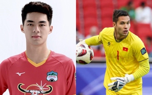 Thủ môn HAGL cao xấp xỉ Filip Nguyễn được gọi lên U23 Việt Nam chuẩn bị cho giải châu Á