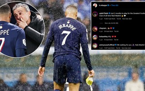 Mbappe đăng status đầy ẩn ý, HLV Luis Enrique ngay lập tức đáp trả dứt khoát