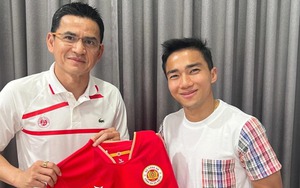 Kiatisuk khoe ảnh chụp cùng Chanathip với áo đấu của CAHN FC, CĐV đếm ngược ngày 'Messi Thái' gia nhập V-League