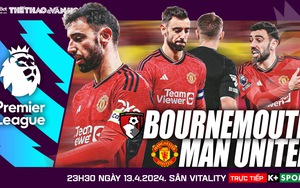 Nhận định Bournemouth vs MU, Ngoại hạng Anh vòng 33 (23h30 hôm nay)