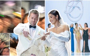 Đám cưới Minh Tú: Dàn hậu catwalk, Thùy Tiên bắt hoa cưới và loạt chi tiết thú vị