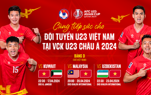 Xem trực tiếp bóng đá U23 Việt Nam vs U23 Kuwait ở đâu? Link VTV5 VTV6 trực tiếp miễn phí