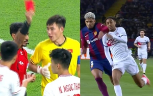 Cầu thủ U23 Việt Nam dính thẻ đỏ như sao Barca, thầy trò HLV Hoàng Anh Tuấn đánh mất lợi thế dẫn bàn