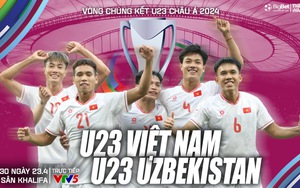 Nhận định bóng đá U23 Việt Nam vs U23 Uzbekistan (22h30 hôm nay), VCK U23 châu Á 2024   